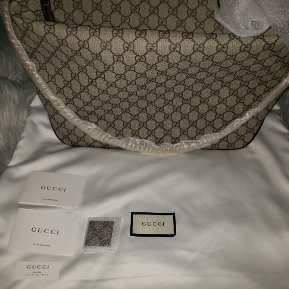 ❣SOLD❣ AUTHENTIC Gucci GG Supreme Large Hobo - Picture 2 of 8